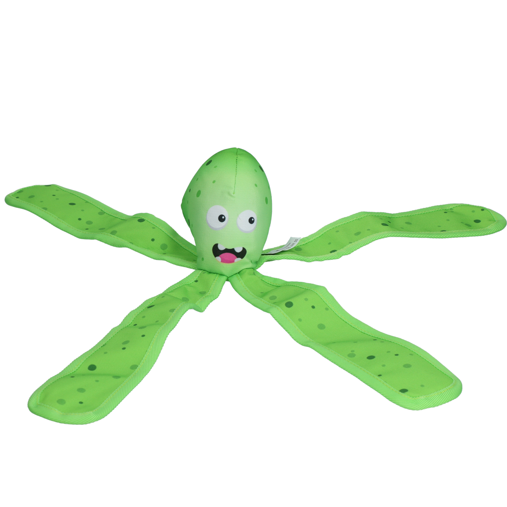 Dog Comets Alien Octo L Groen — afbeelding 2