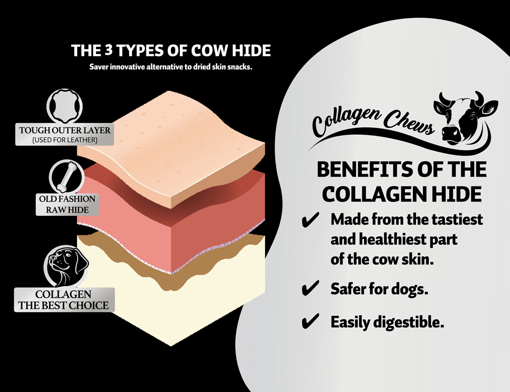 Luna's Choice Collagen Chews Stick Zalm XL — afbeelding 4