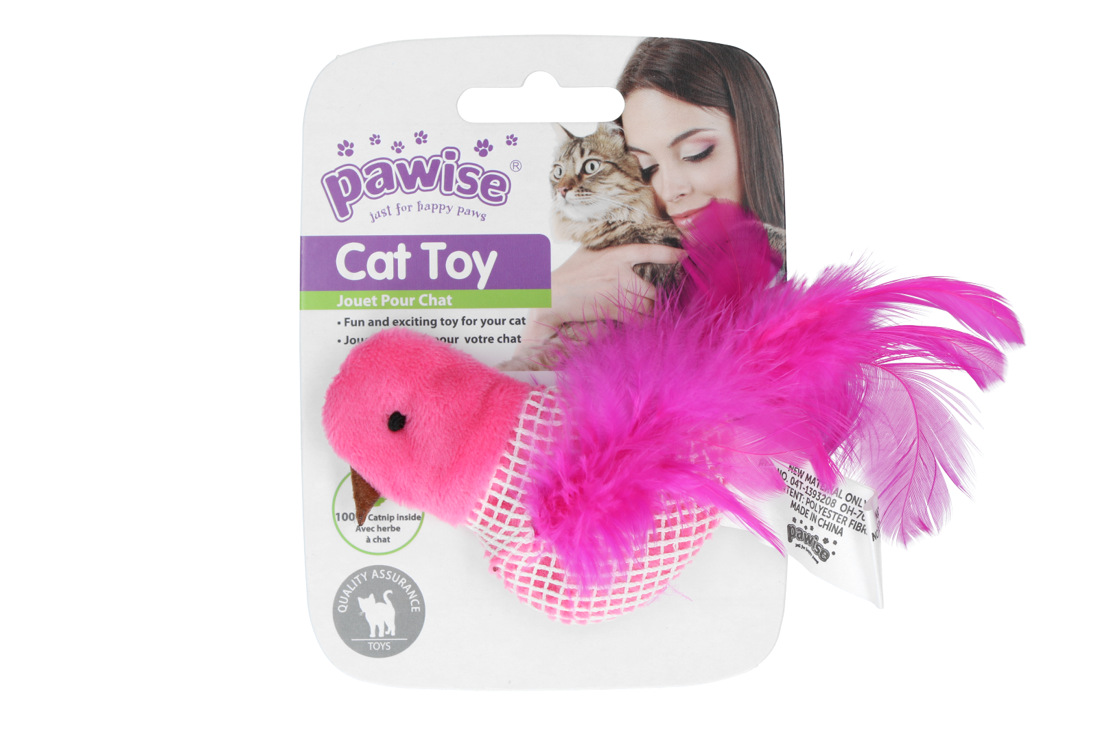 Pawise 100% Catnip Toy Vogel — afbeelding 2