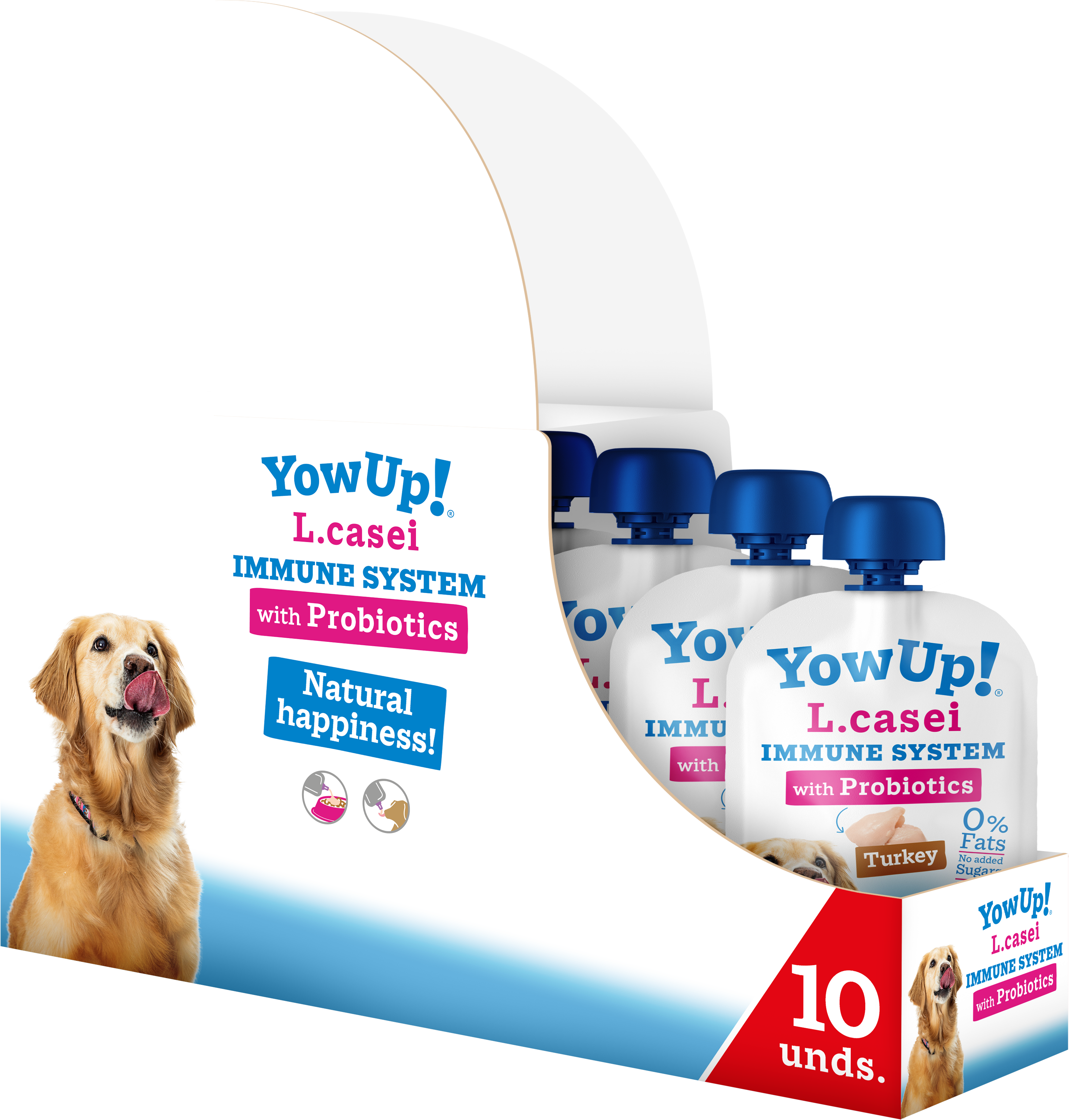 YowUp! L. Casei Immune System Turkey Hond — afbeelding 2