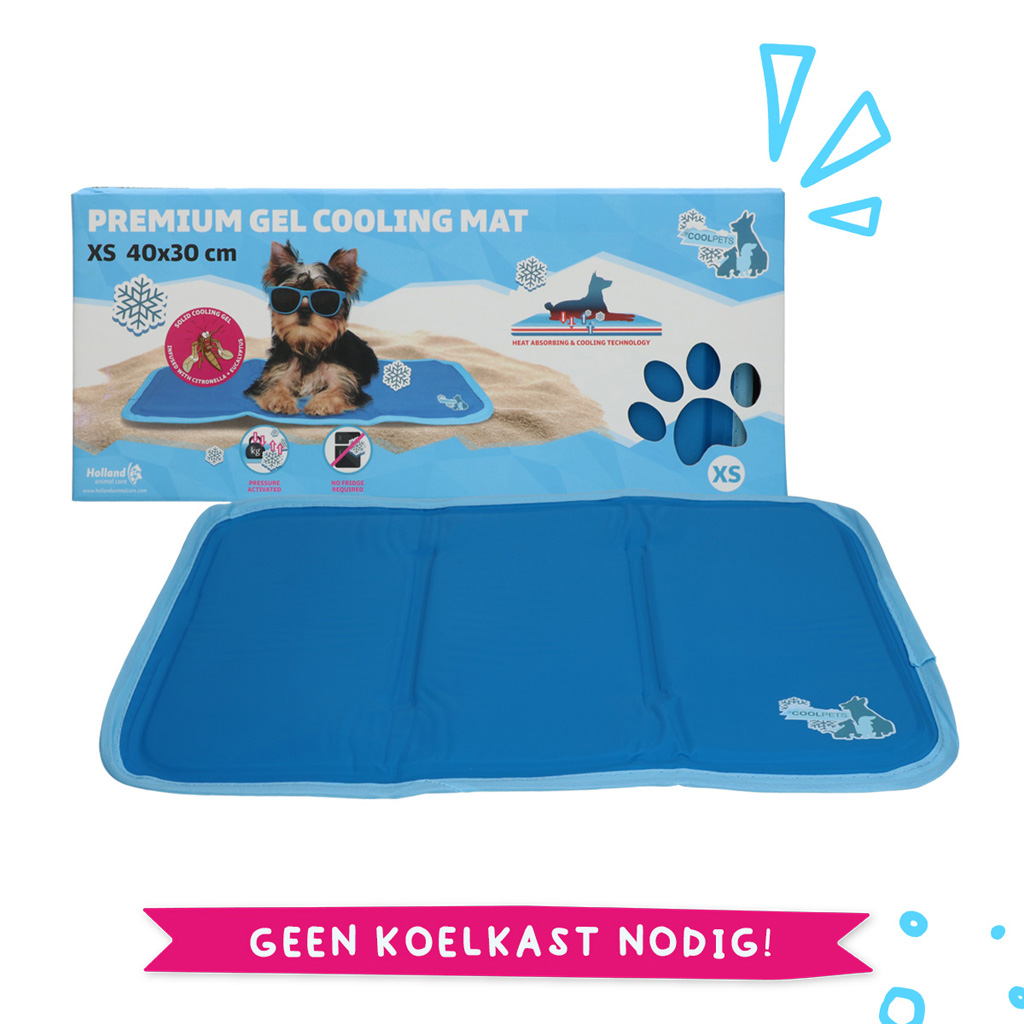Coolpets Premium Solid gel Cooling Mat XS 40x30cm — afbeelding 5