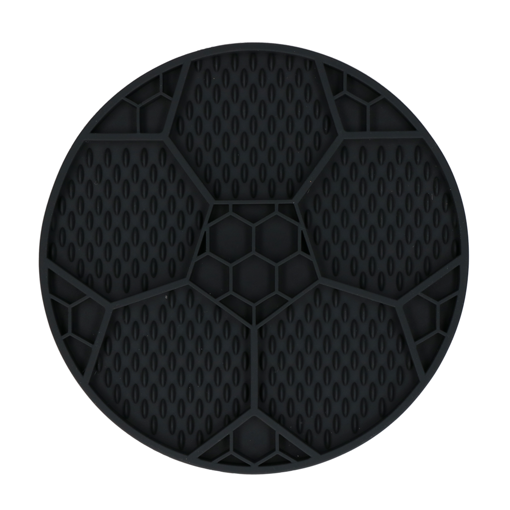 Eat Slow Live Longer Lick Mat Soccer Ball Grijs — afbeelding 2