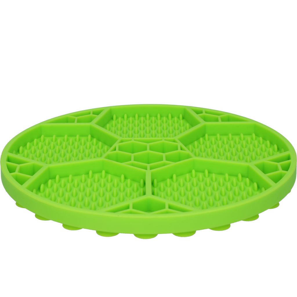 Eat Slow Live Longer Lick Mat Soccer Ball Groen — afbeelding 3