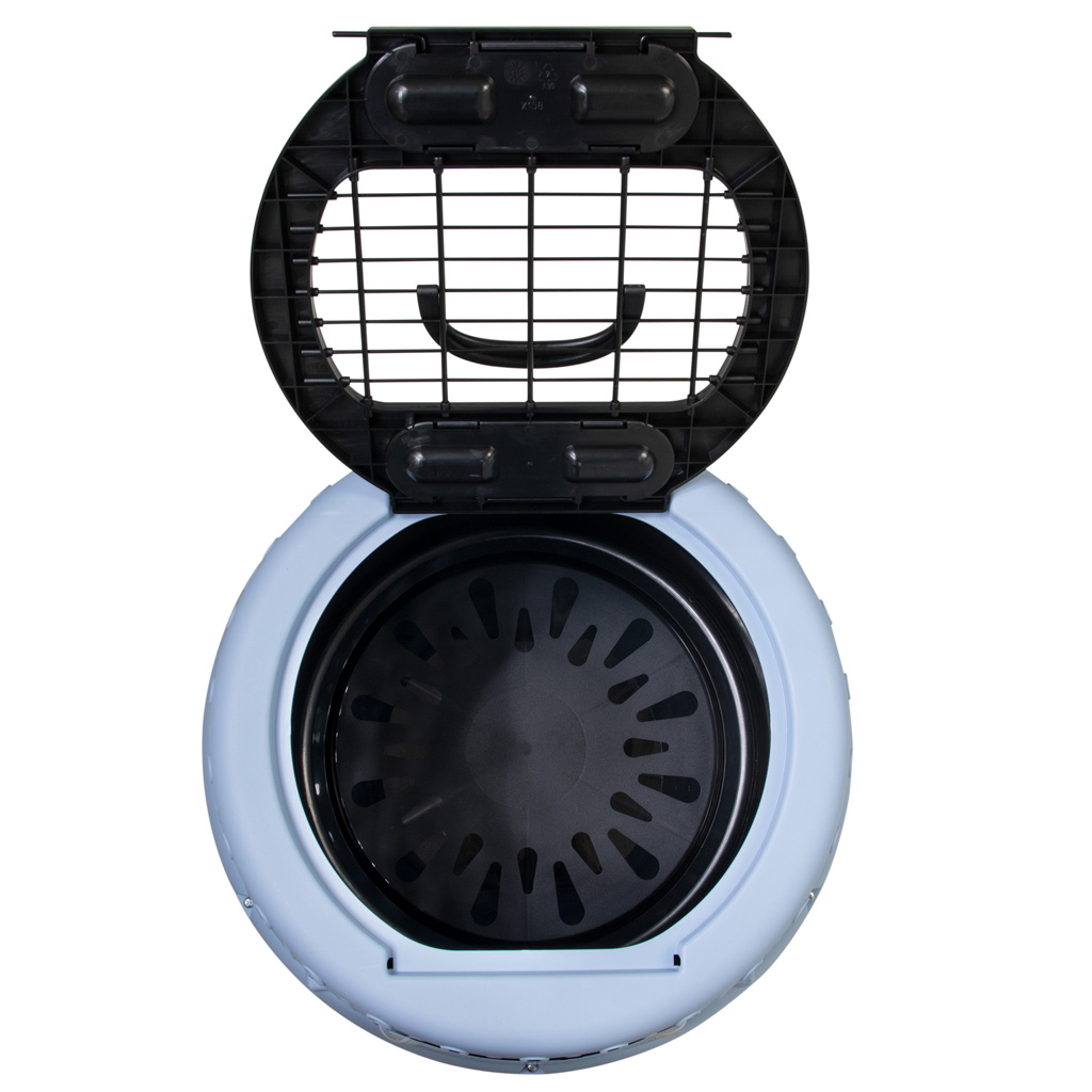 Petmate Get-A-Round Kennel For Cats Blue — afbeelding 4