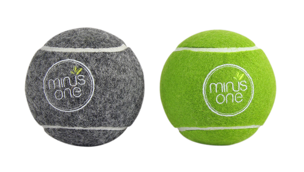 Minus One Bouncy Tennis Ball Dog Toys 6-pack — afbeelding 2