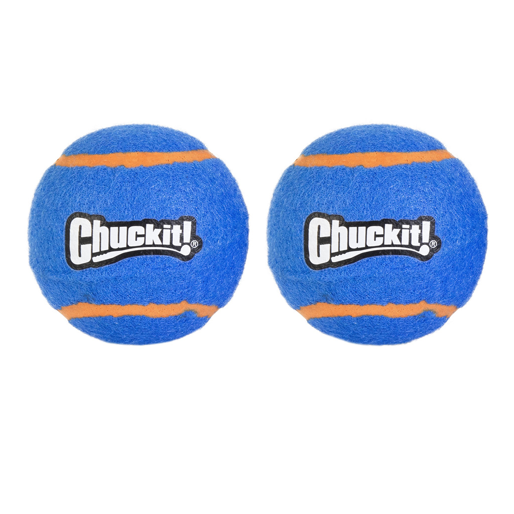 Chuckit! Squeaker Tennis Balls S (2-pack) — afbeelding 2
