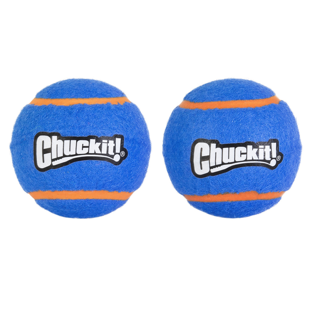 Chuckit! Squeaker Tennis Balls M (2-pack) — afbeelding 2