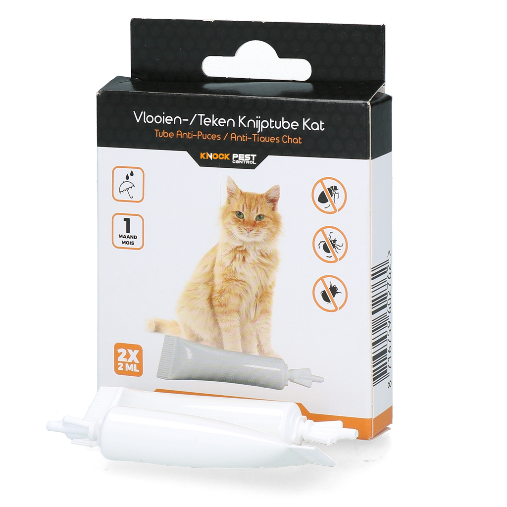 Knock Pest vlooien-tekenpipet Kat DE/UK