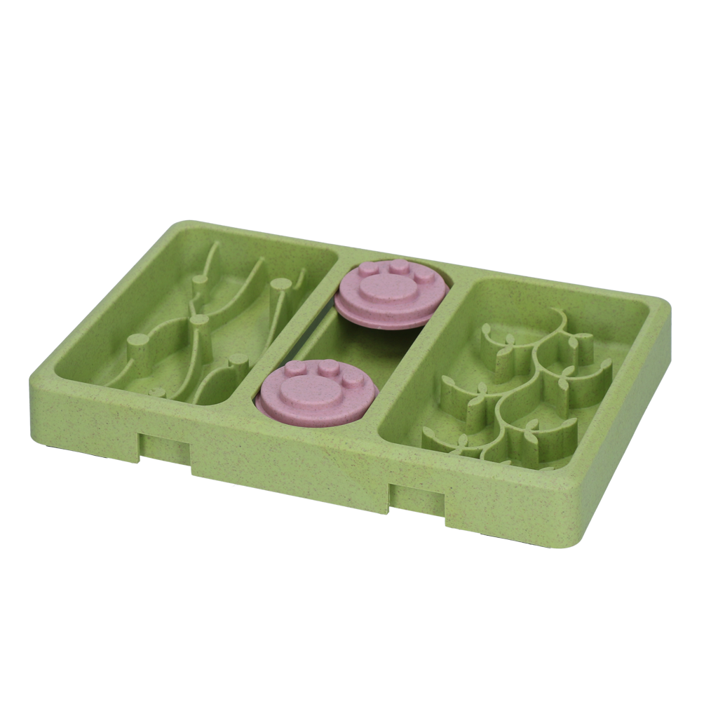 Eat Slow Live Longer Mini Puzzle Lush Jungle — afbeelding 2