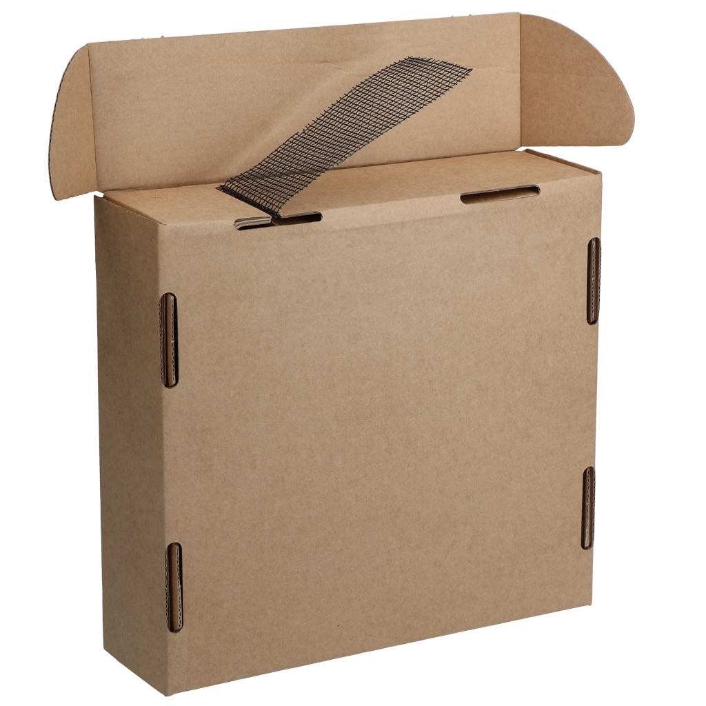 Ventilatieband RVS Zwart 30 m x 5 cm — afbeelding 3