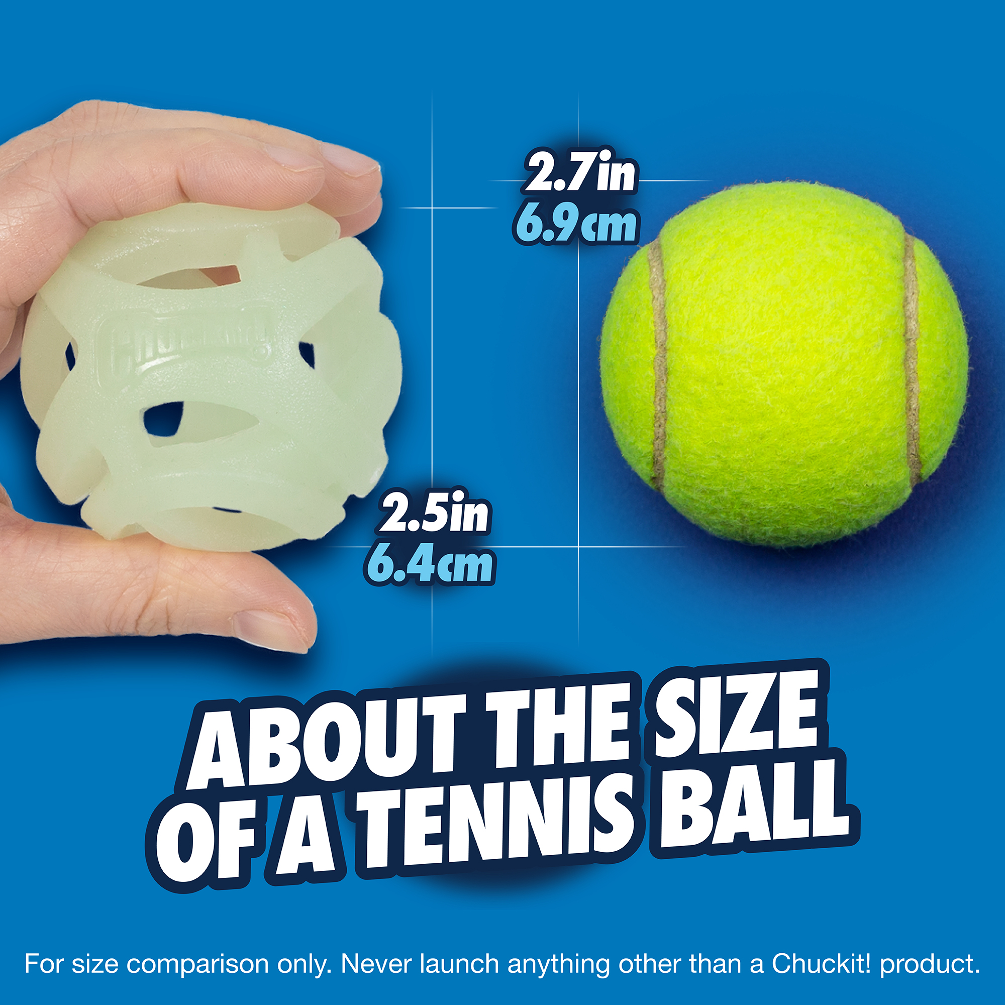 Chuckit! Air Glow Fetch Ball M — afbeelding 6