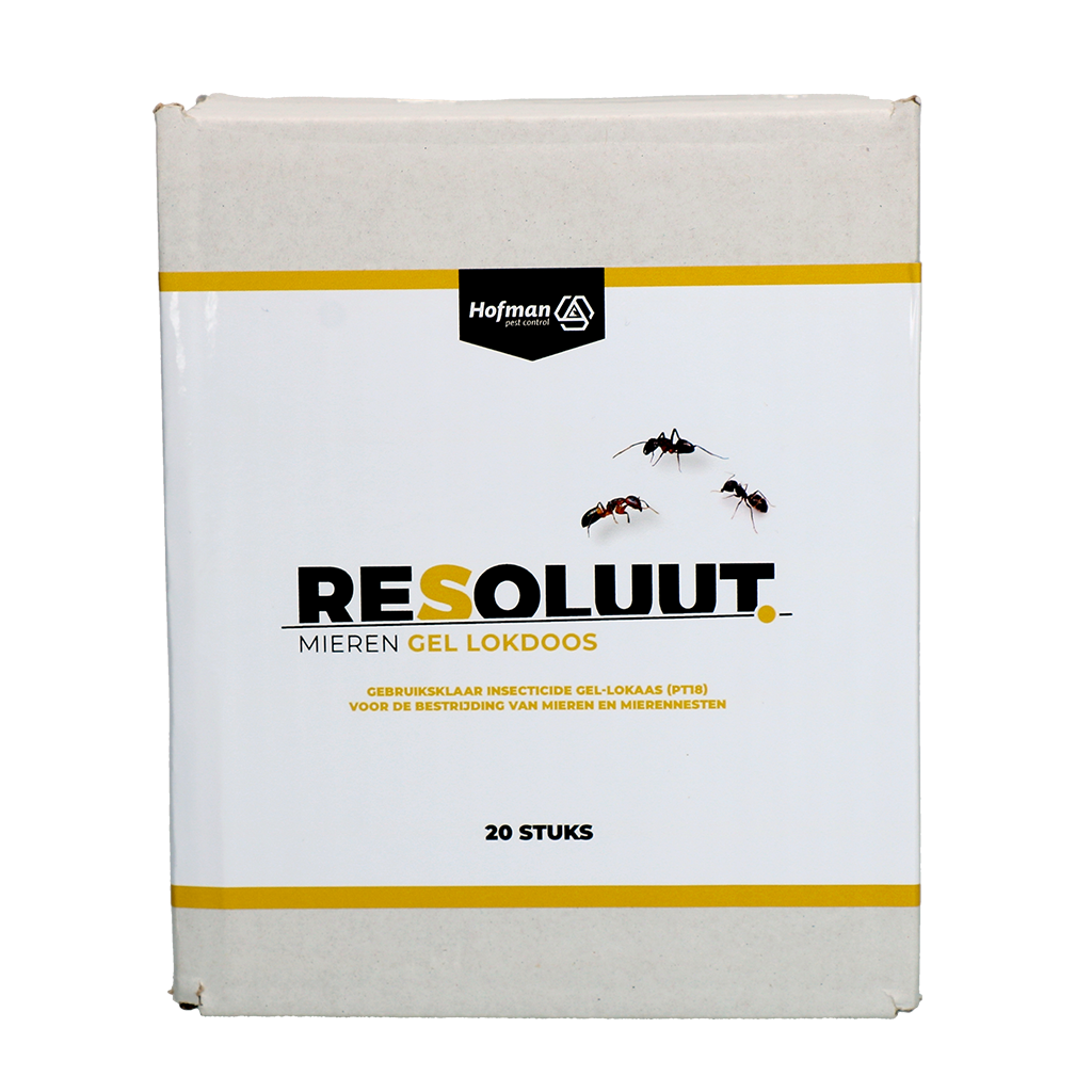 Resoluut Mieren Gel Lokdoos 20 stuks — afbeelding 2