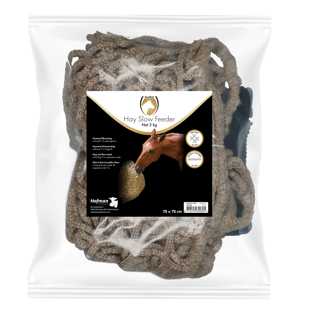 Hay Slow Feeder Net 5 kg (45 mm) — afbeelding 3