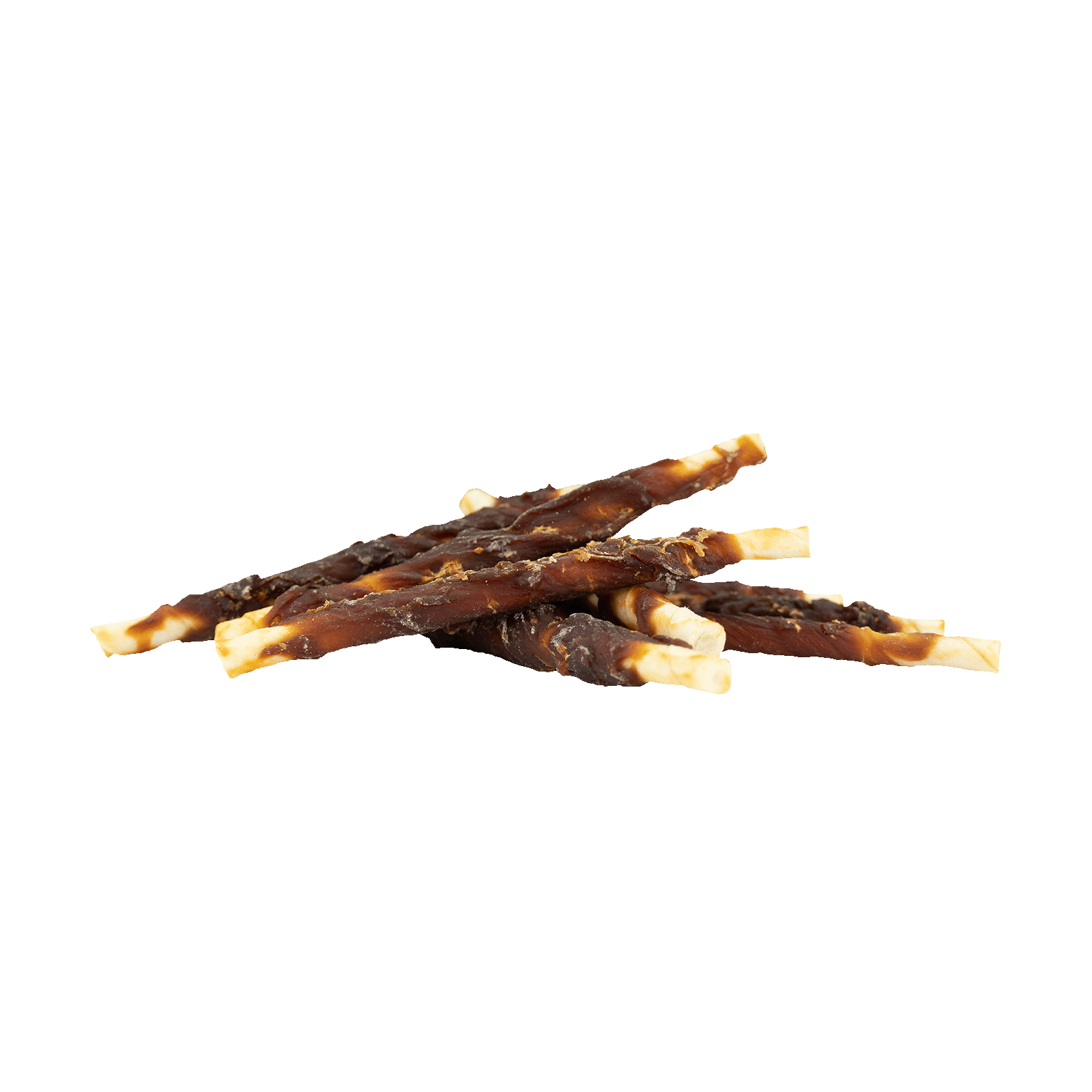 Braaaf Rawhide Roll Sticks Eend - 8 st. — afbeelding 2