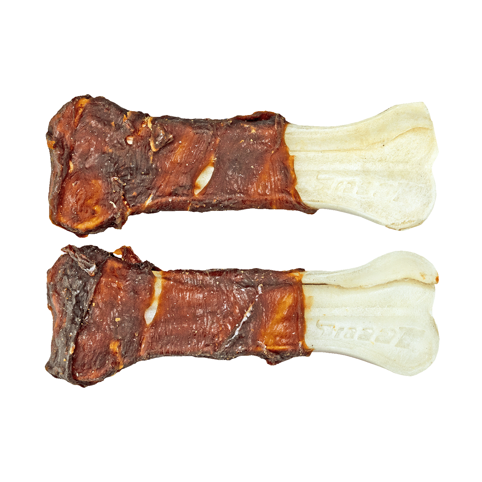 Braaaf Rawhide Pressed Bone Eend - 12,5 cm — afbeelding 3