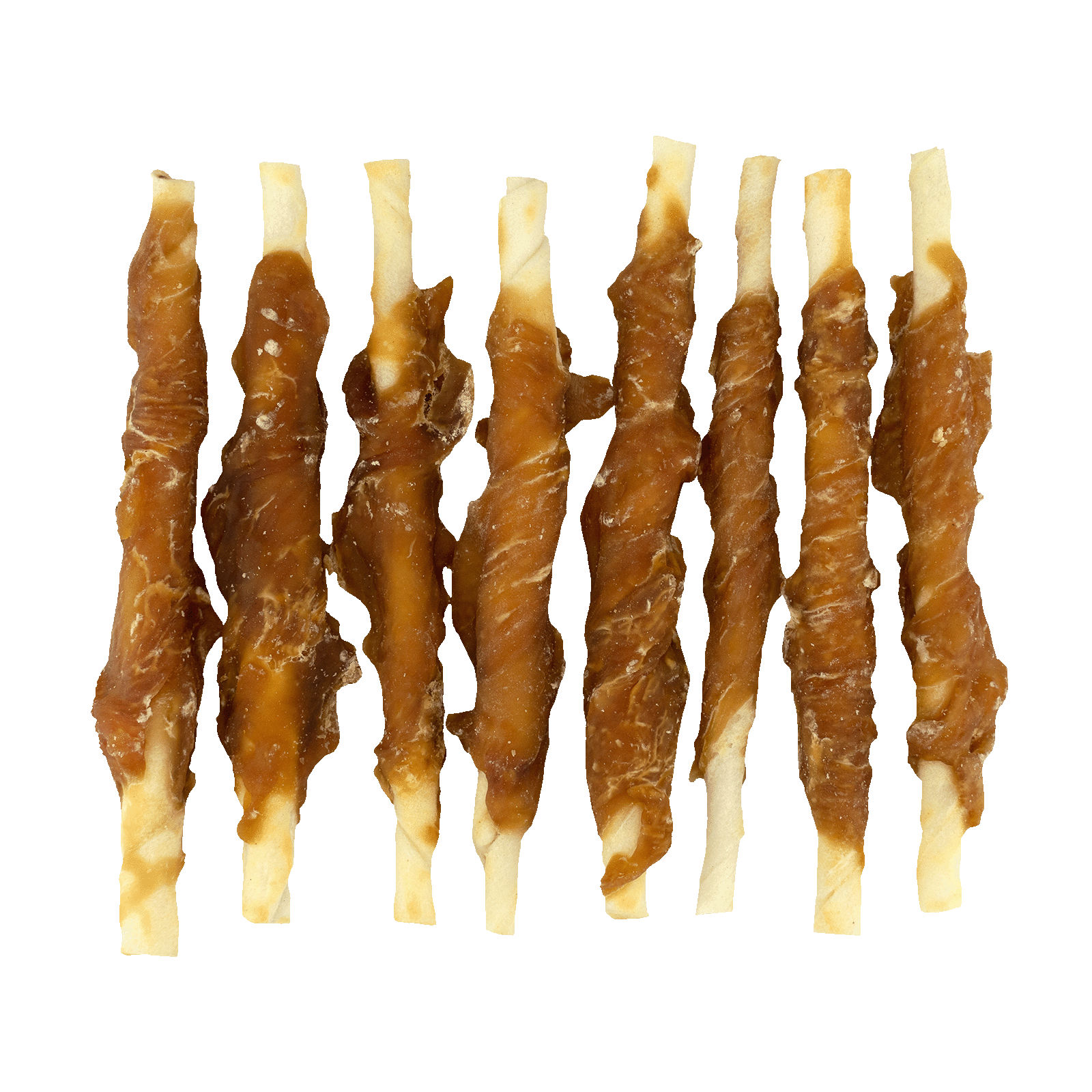 Braaaf Rawhide Roll Sticks Kip - 8 st. — afbeelding 3