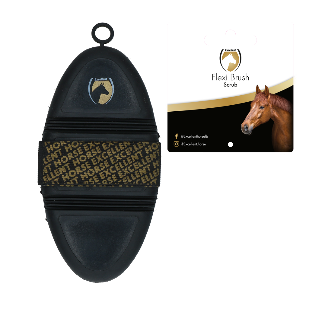Excellent Horse Flexi Brush Scrub — afbeelding 2