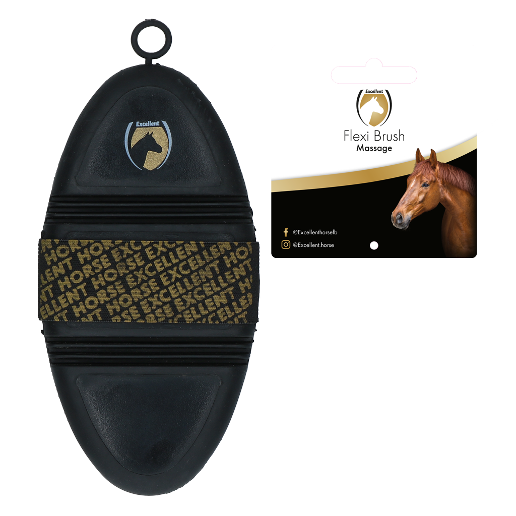 Excellent Horse Flexi Brush Massage — afbeelding 2