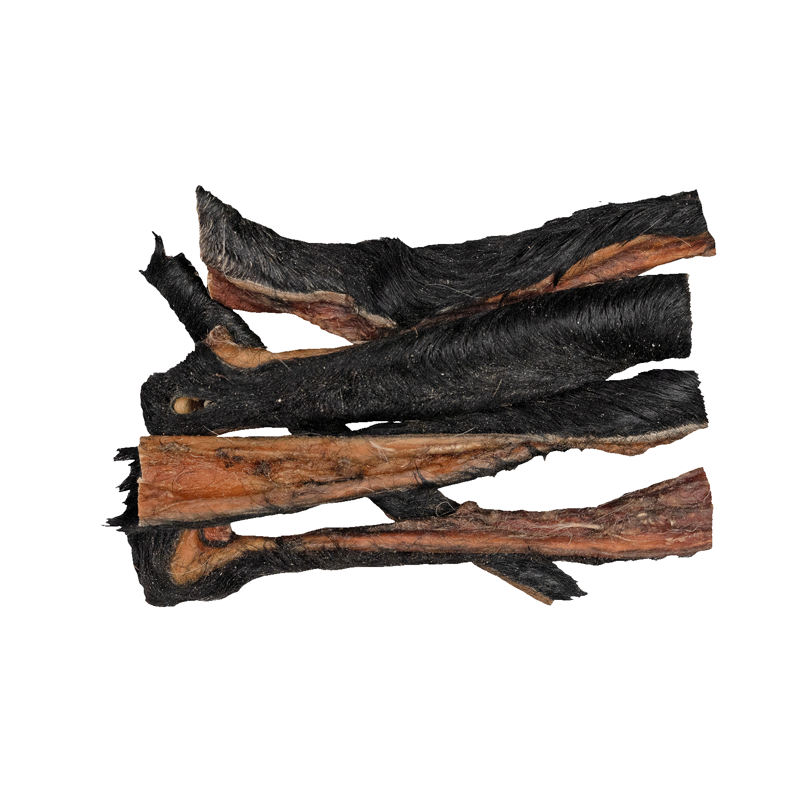 Braaaf Butchery Snacks Runderkophuid met haar 150 g — afbeelding 2