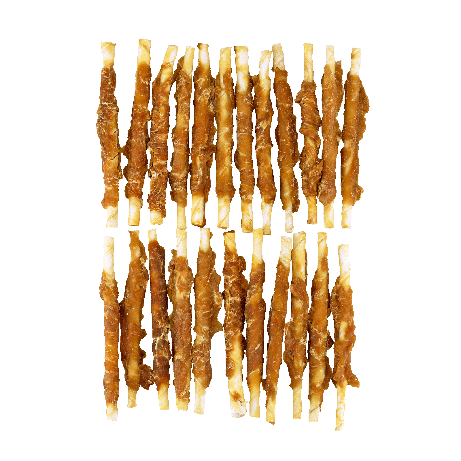 Braaaf Rawhide Roll Sticks Kip - 30 st. — afbeelding 3