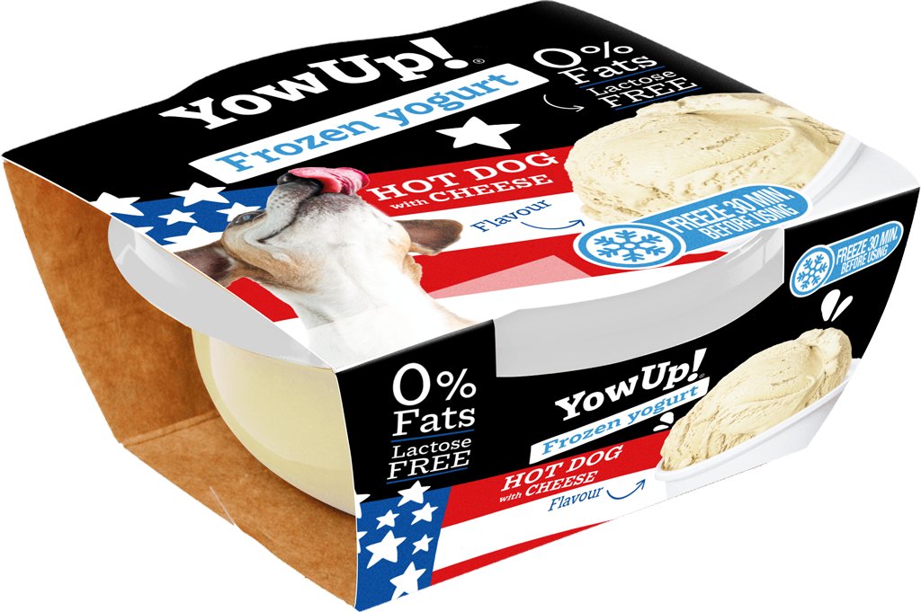 YowUp! Frozen Yoghurt Hot dog met Kaas — afbeelding 2