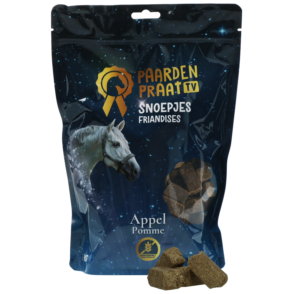 Paardenpraat TV Snoepjes Appel Graanvrij