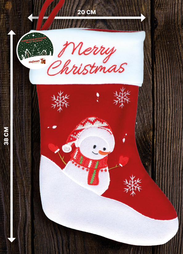 Kerstsokken Christmas Stocking Reindeer — afbeelding 2