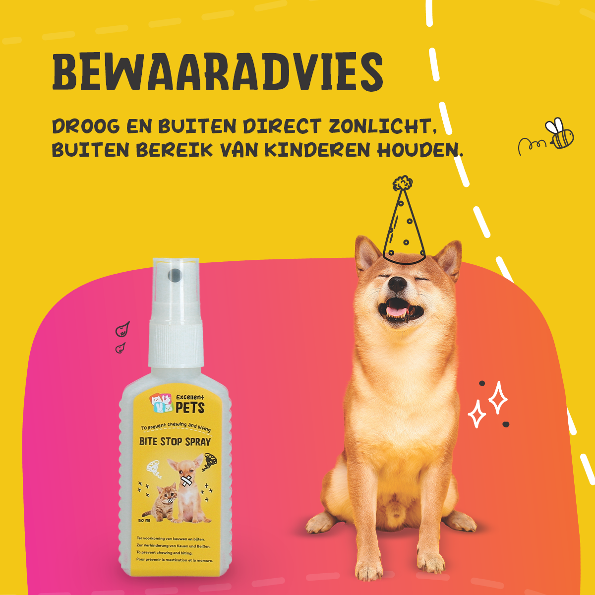 Excellent Pets Bite Stop Spray 50 ml — afbeelding 6