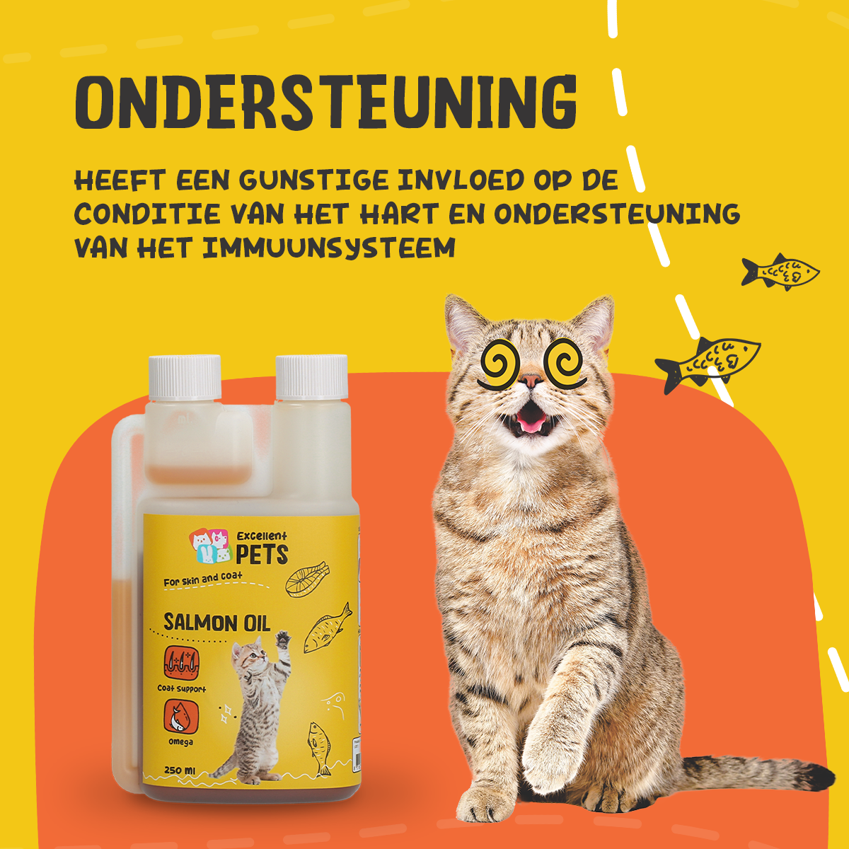 Excellent Pets Cat Salmon Oil 250 ml — afbeelding 5