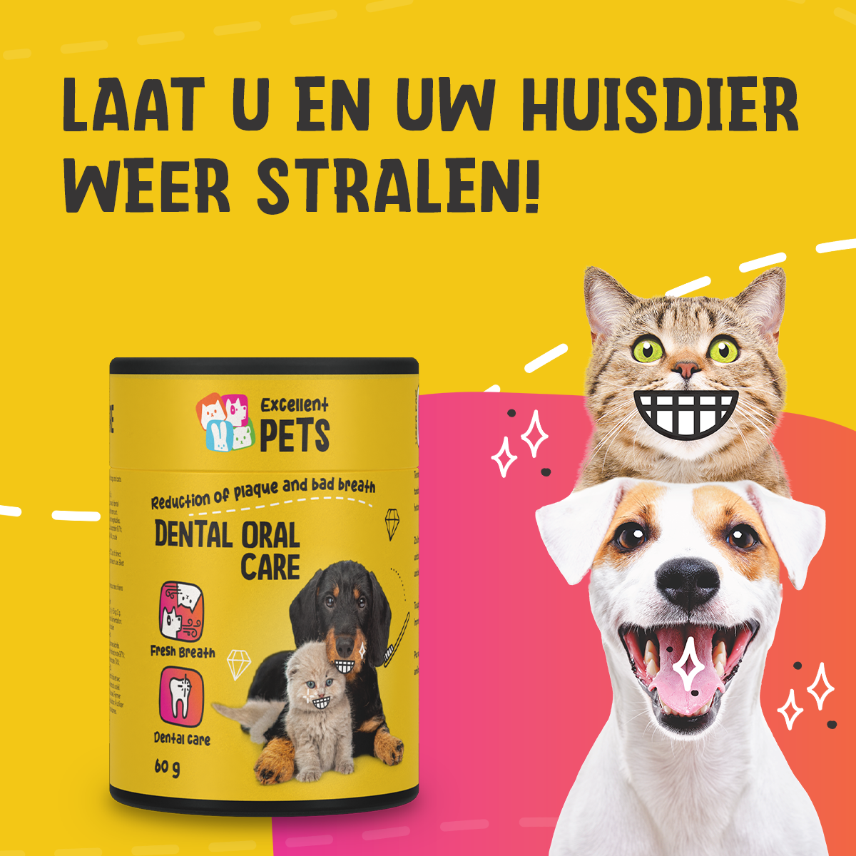Excellent Pets Dental Oral Care 60 g — afbeelding 4