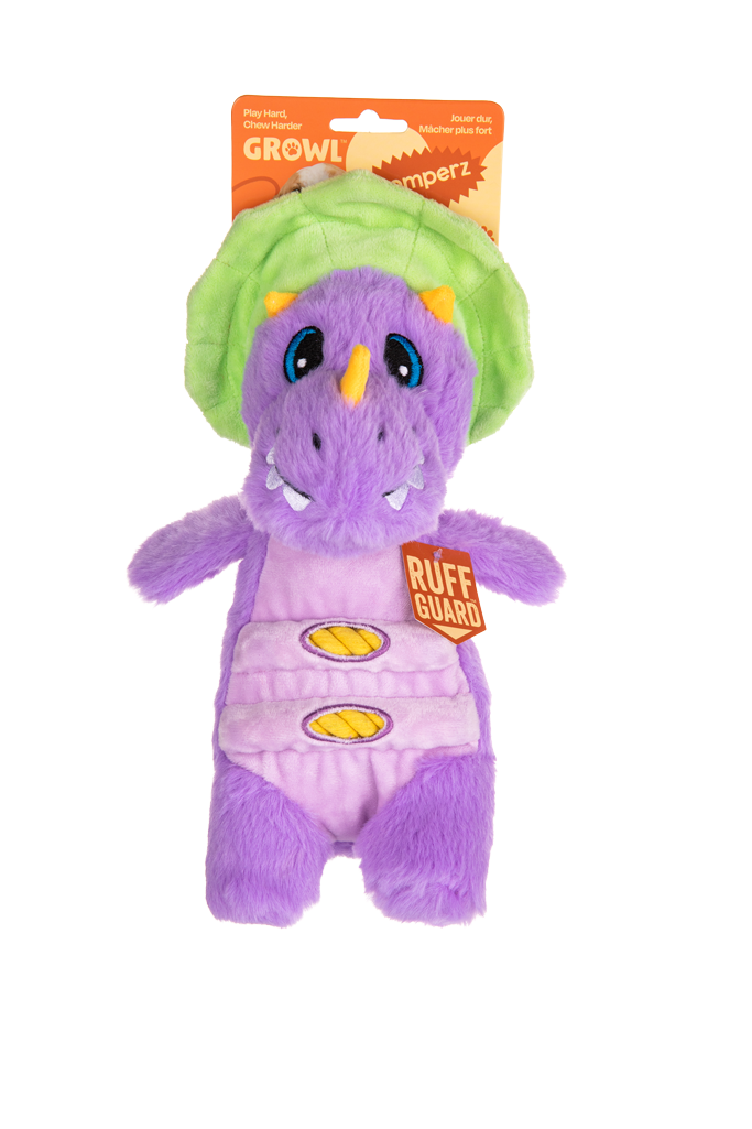 Growl Stomperz Benny de Paarse Brachiosaurus
