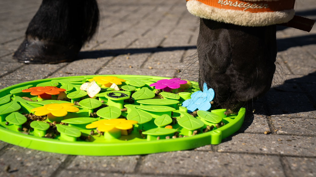 Excellent Horse Snuffle Mat Flower Power — afbeelding 3