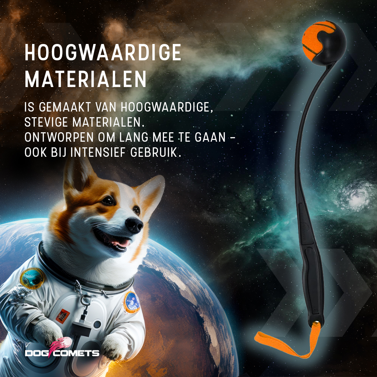 Dog Comets Launcher (Werpstok) Oranje M — afbeelding 6