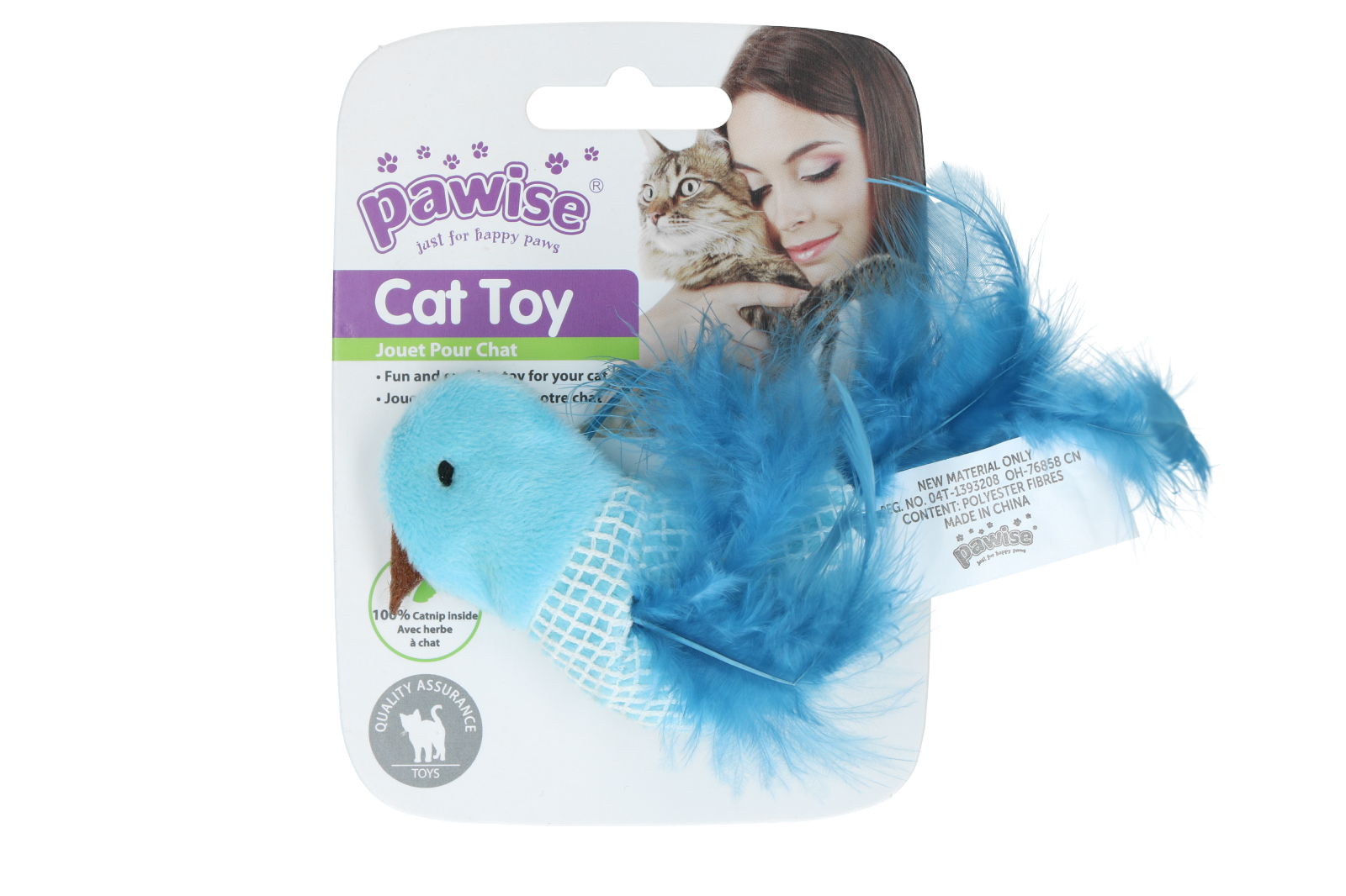 Pawise 100% Catnip Toy Vogel — afbeelding 3