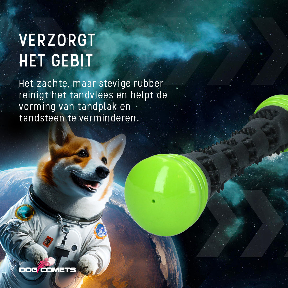 Dog Comets Meteor Werpstok Groen S — afbeelding 5