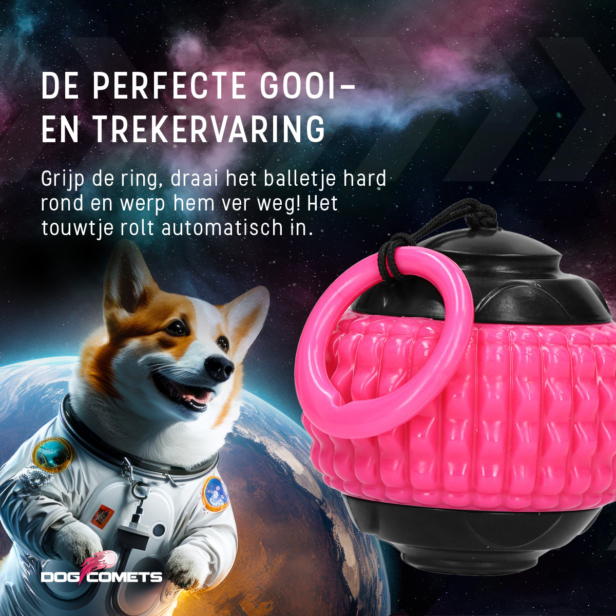 Dog Comets Blazar Jet Roze — afbeelding 6
