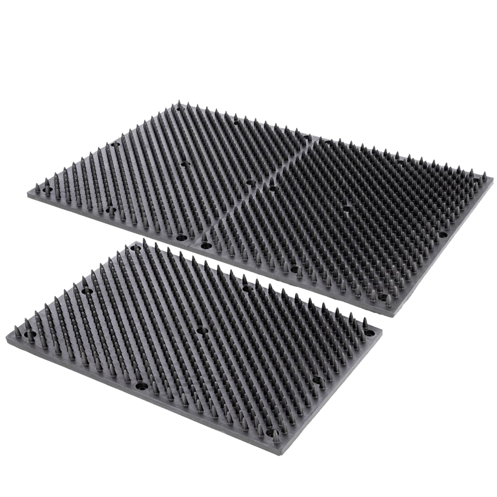 Borstelmat voor Paard, Kalf, Geit 60 x 40 cm — afbeelding 2
