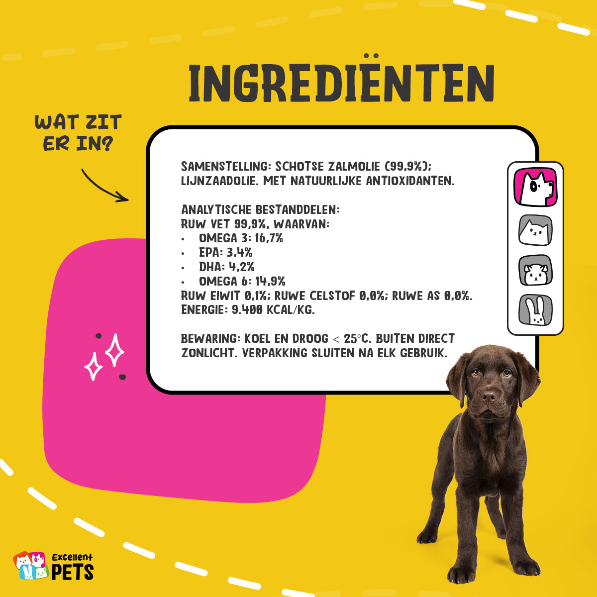 Excellent Pets Dog Salmon Oil 1000 ml — afbeelding 4
