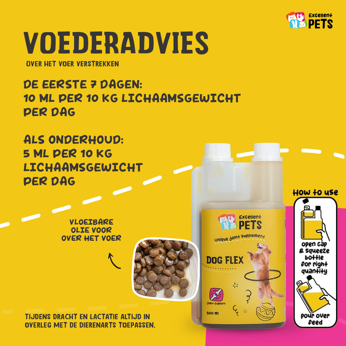 Excellent Pets Dog Flex 500 ml — afbeelding 2