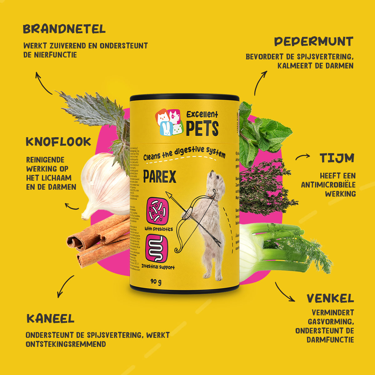 Excellent Pets Dog Parex 90 g — afbeelding 5