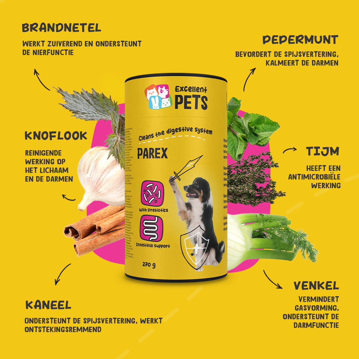 Excellent Pets Dog Parex 270 g — afbeelding 5