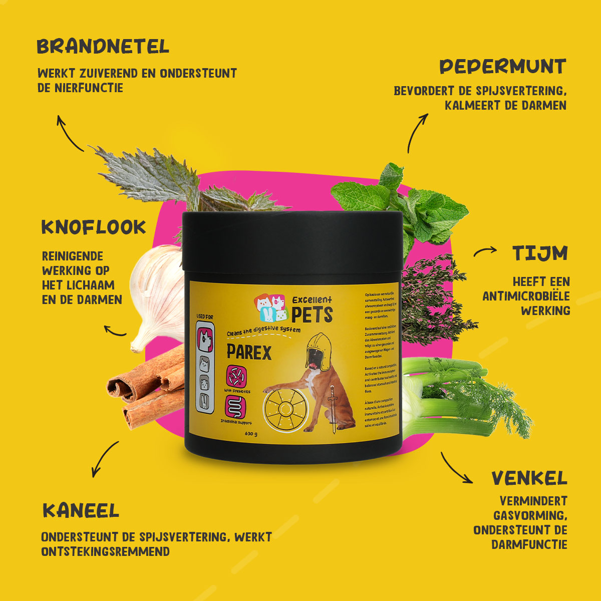 Excellent Pets Dog Parex 630 g — afbeelding 5