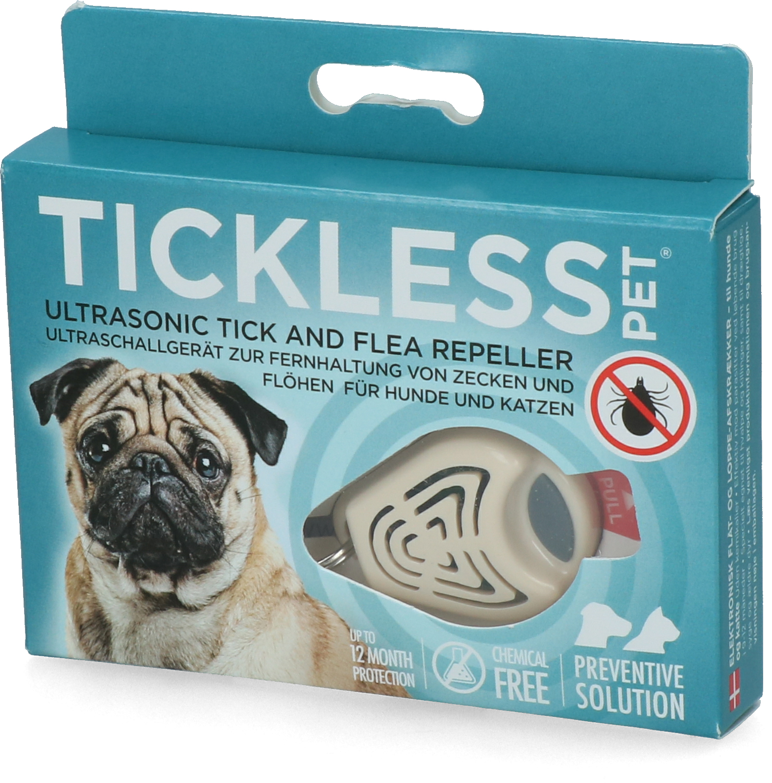 Tickless Pet minimaal 6 maanden bescherming Beige — afbeelding 2