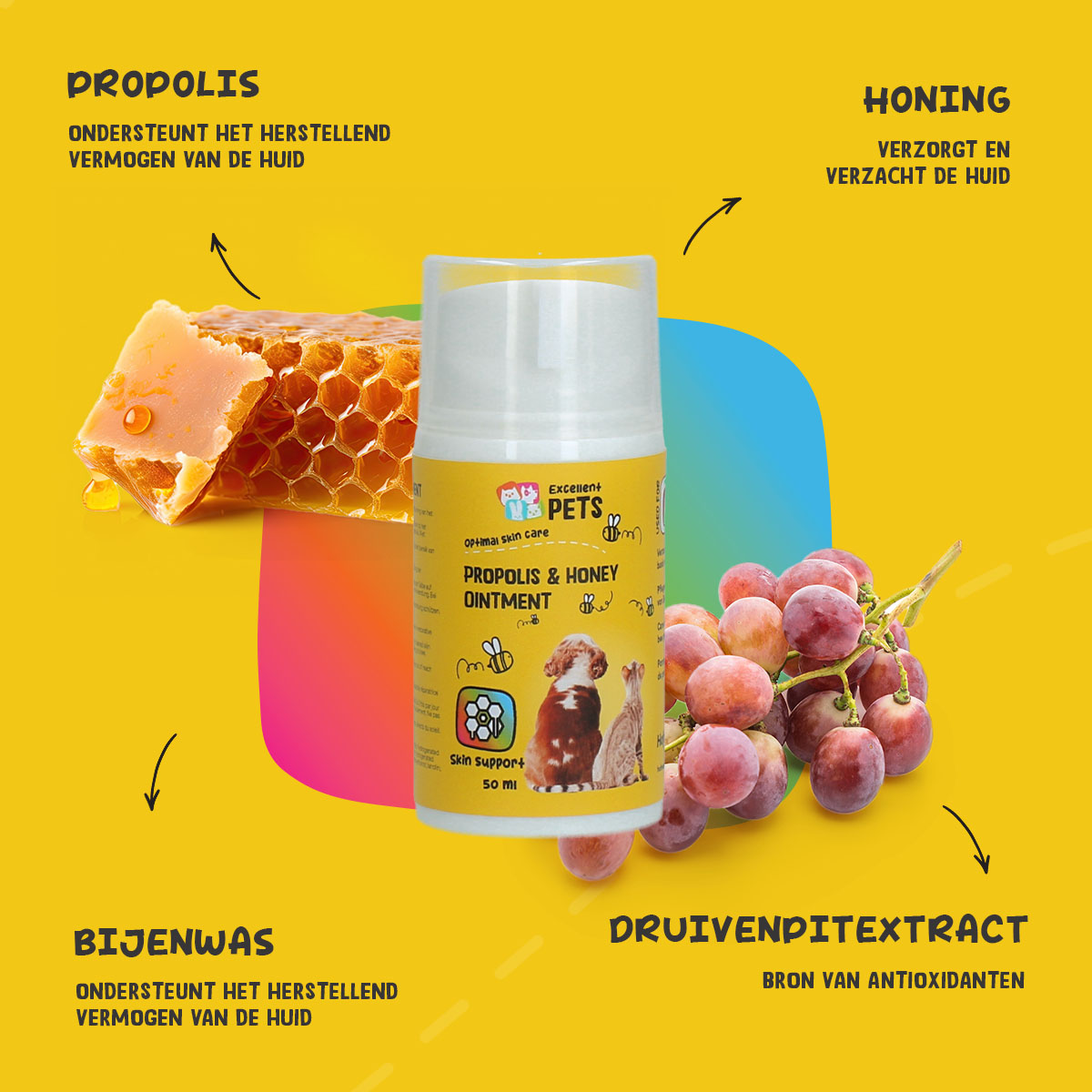 Excellent Pets Propolis & Honey Ointment 50 ml — afbeelding 5
