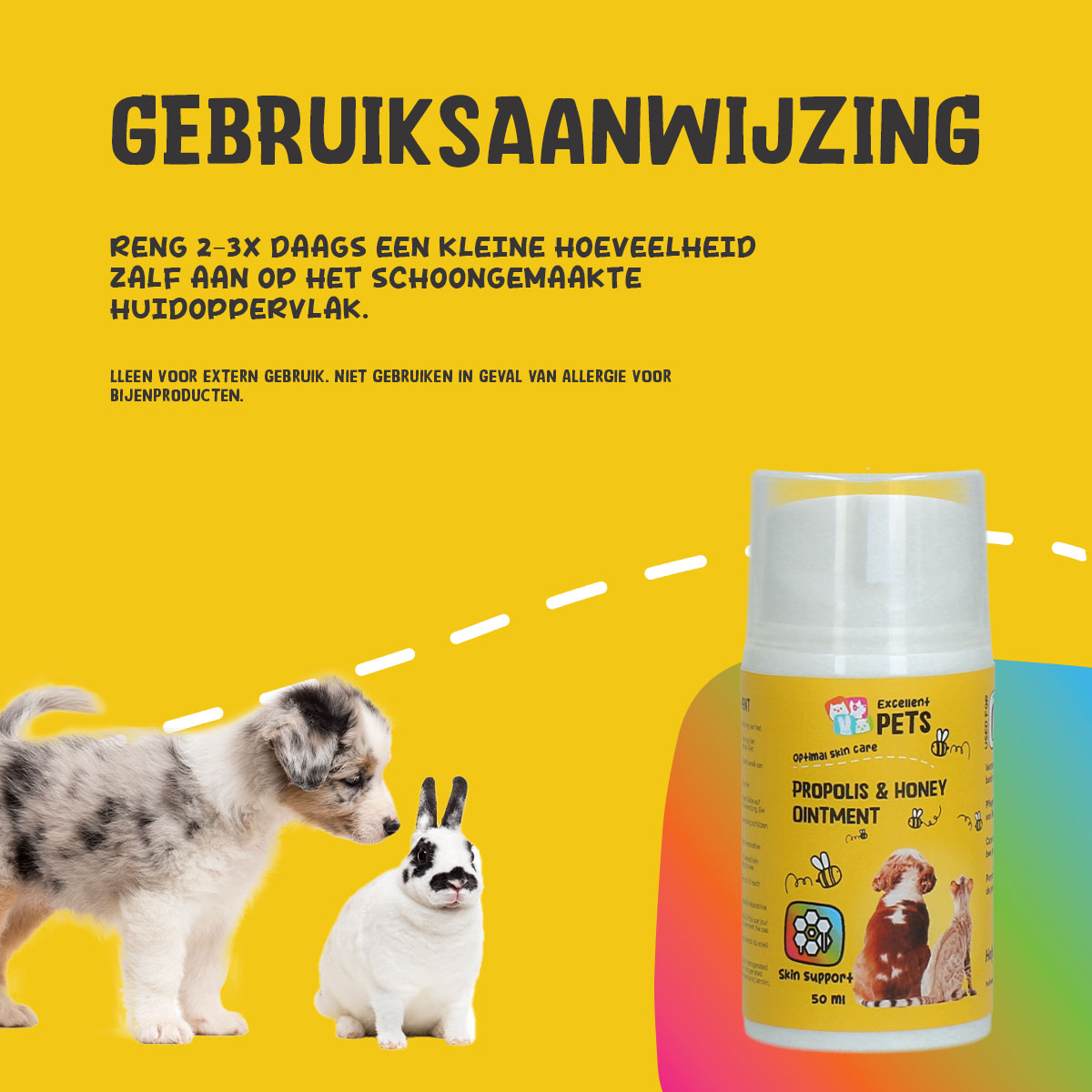 Excellent Pets Propolis & Honey Ointment 50 ml — afbeelding 6