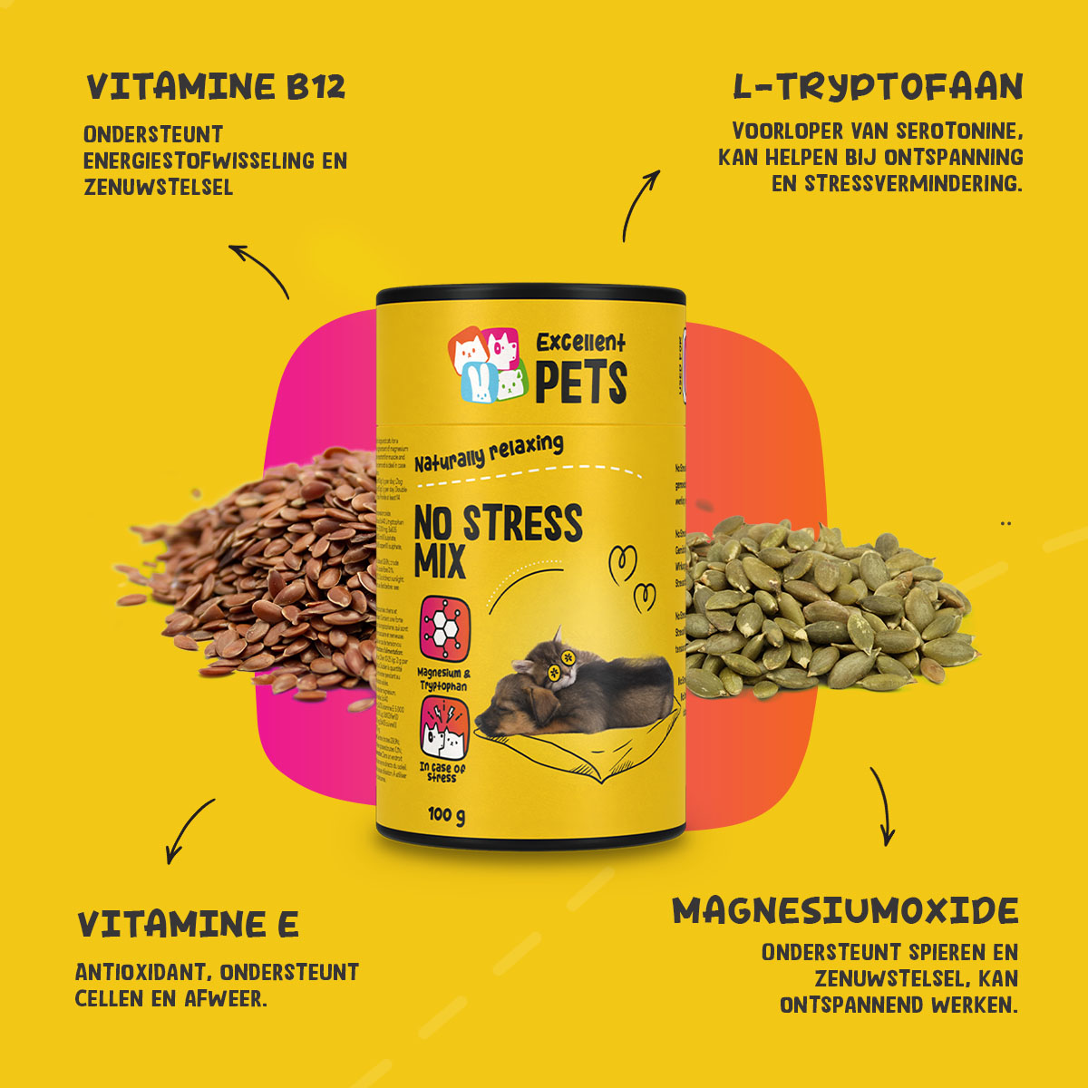 Excellent Pets No Stress Mix 100 g — afbeelding 6