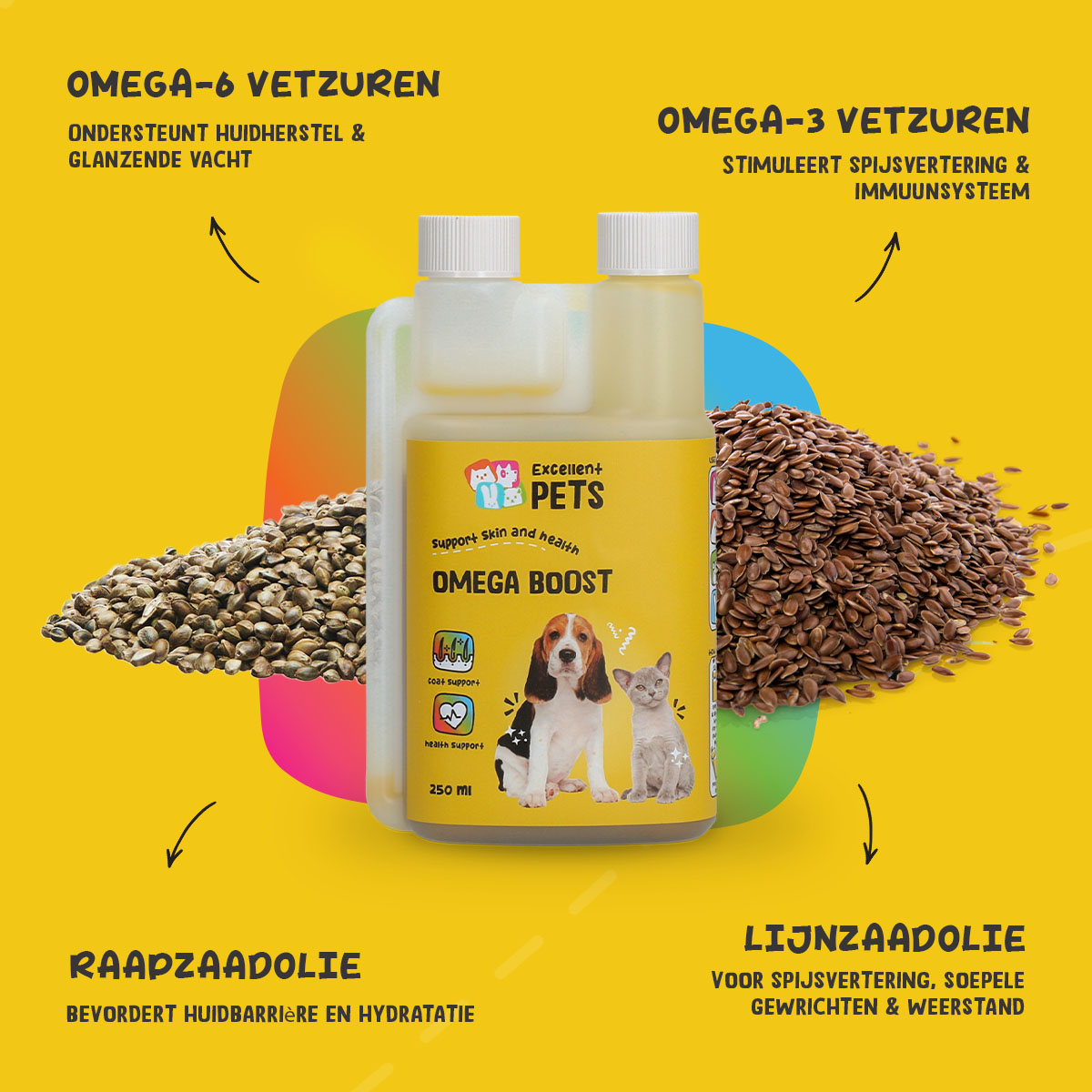 Excellent Pets Omega Boost 250 ml — afbeelding 5