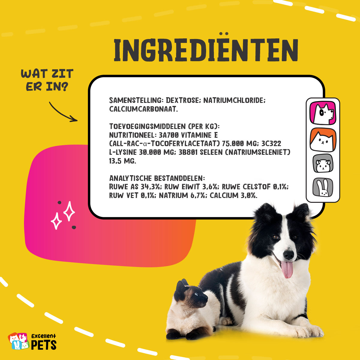 Excellent Pets Vitamin E+ 250 g — afbeelding 4