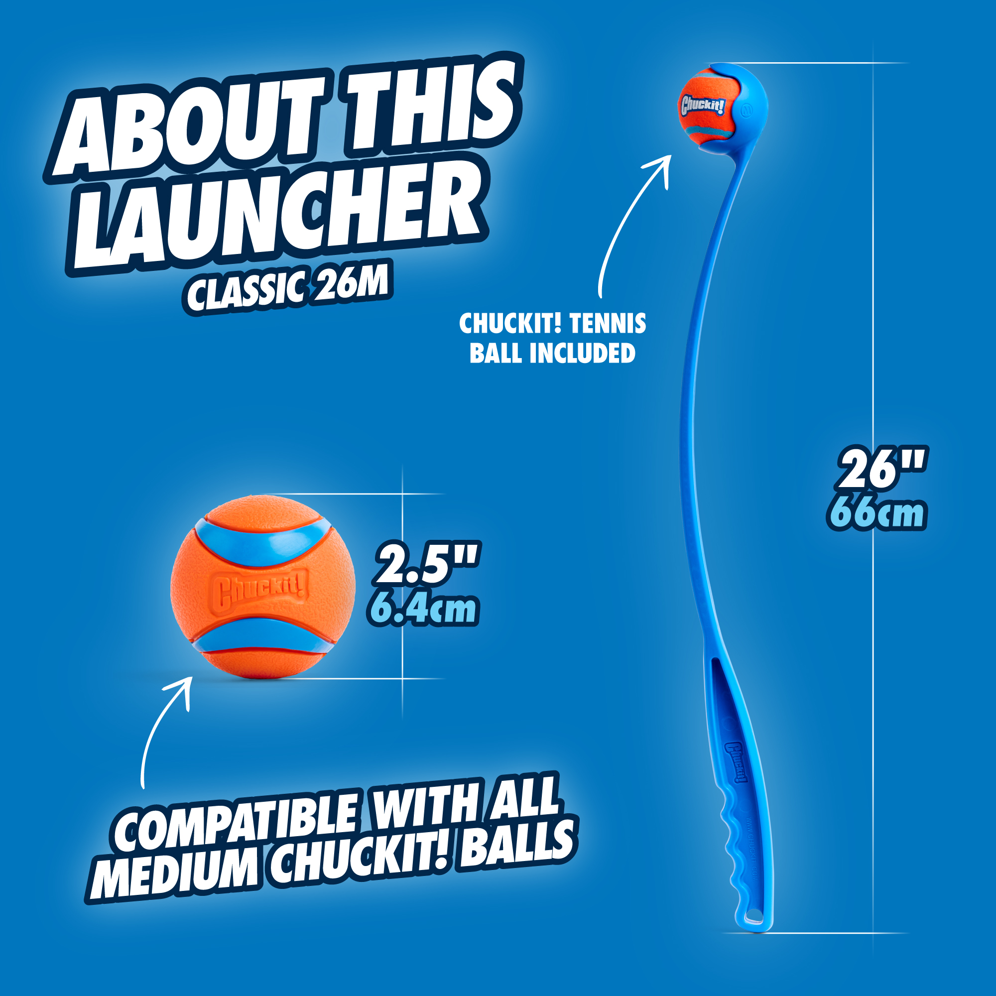 Chuckit! Sport Launcher L - 66 cm — afbeelding 4