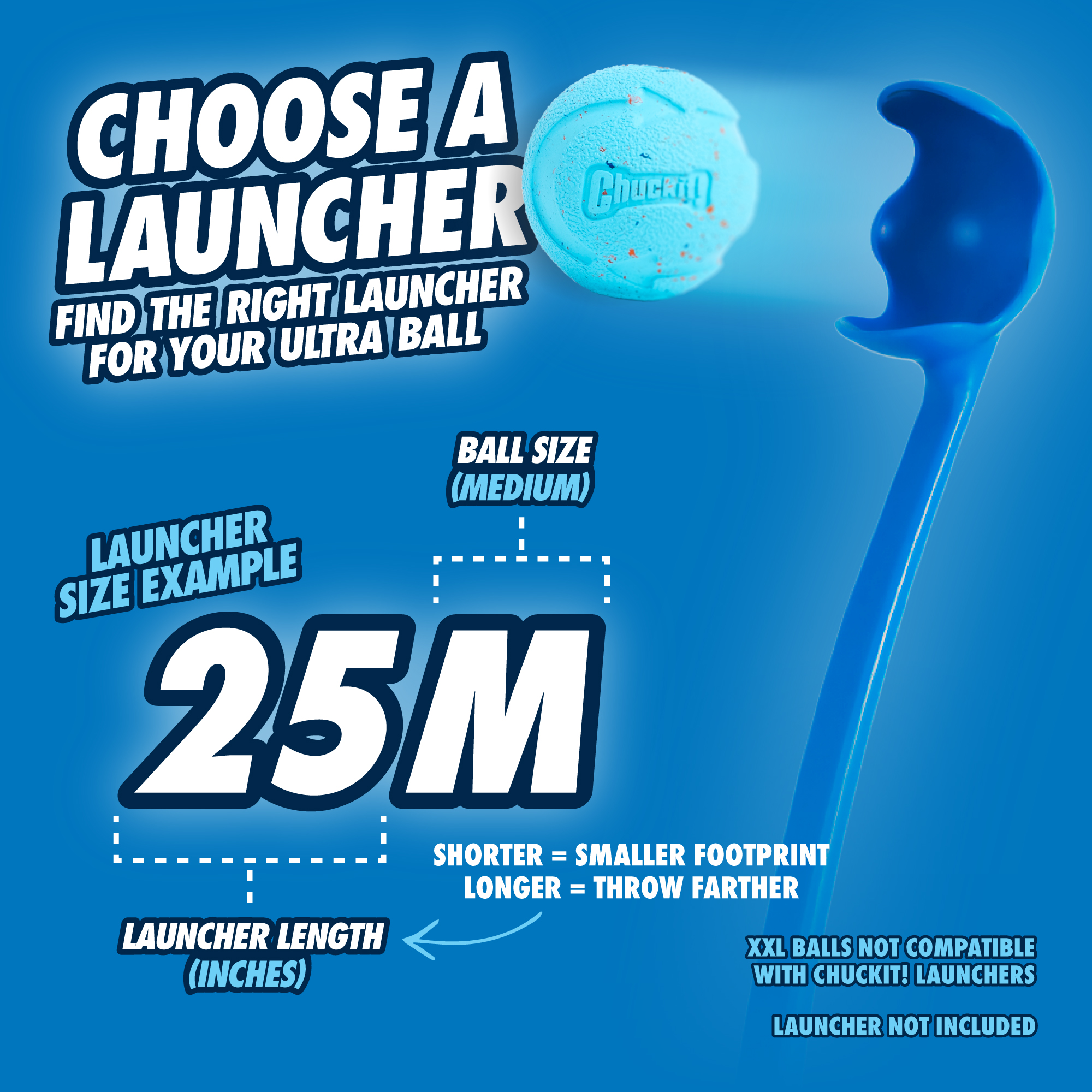 Chuckit! Rebounce Fetch Ball M (2-pack) — afbeelding 4